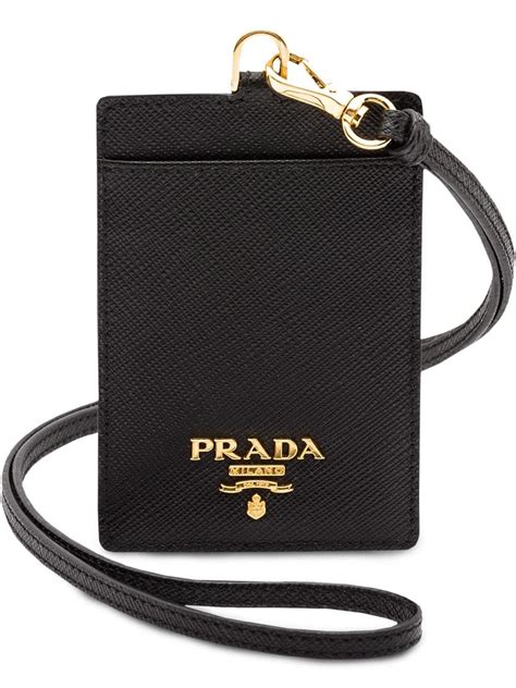 id card holder prada|Prada card holder wallet.